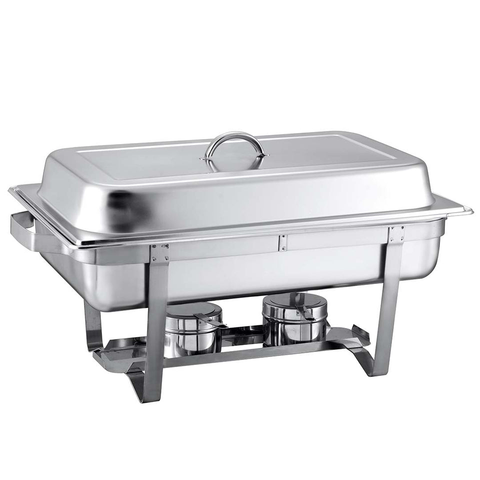 SOGA 4X 3L Triple Tray Stainless Steel Chafing Food Warmer Catering Dish