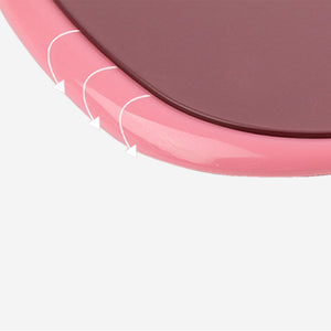 SOGA 3X 180kg Digital LCD Fitness Electronic Bathroom Body Weighing Scale White/Pink/Old Rose