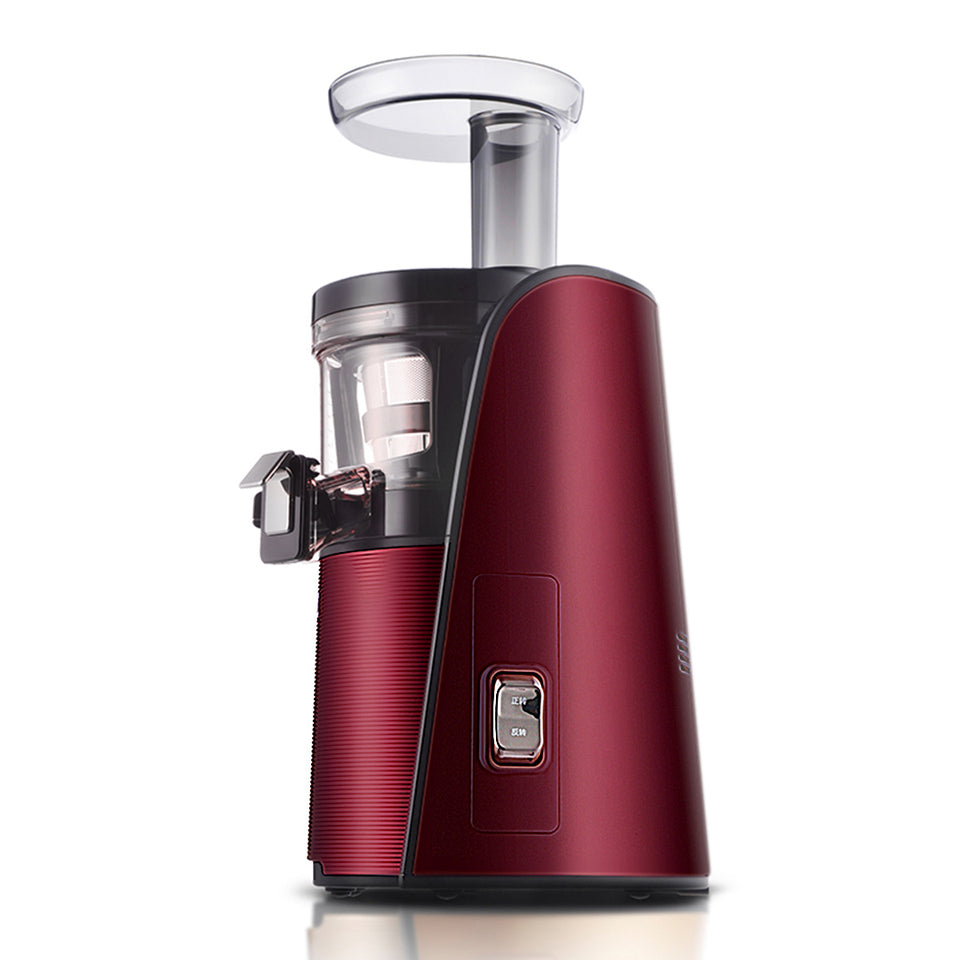 SOGA Cold Press Slow Juicer Fruit Vegetable Mixer Extractor Processor Red