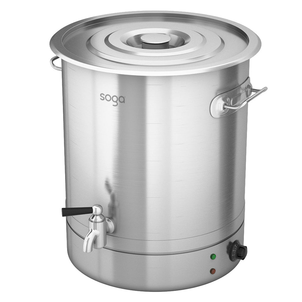 SOGA 25L Stainless Steel URN Commercial Water Boiler 2200W
