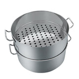 SOGA 2 Tier 304 Stainless Steel Steamer 32x22cm