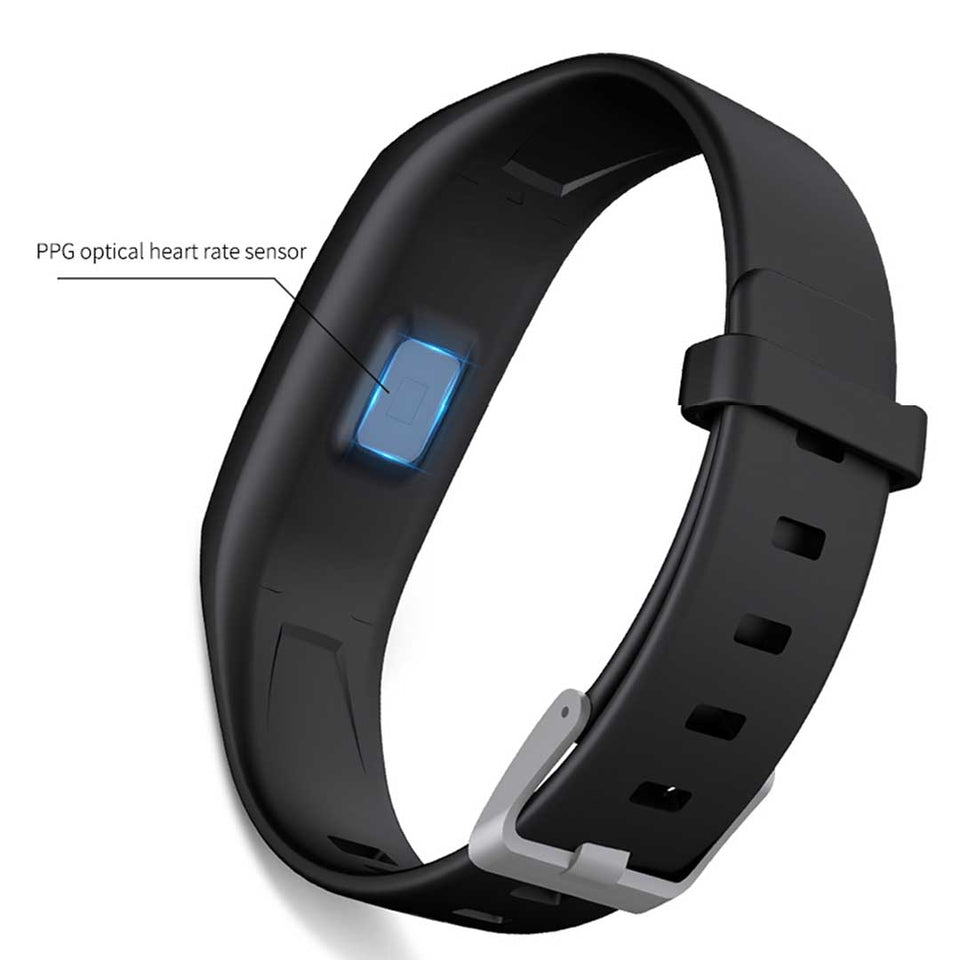 SOGA Sport Monitor Wrist Touch Fitness Tracker Smart Watch Black
