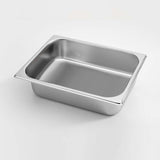 SOGA Gastronorm GN Pan Full Size 1/2 GN Pan 6.5cm Deep Stainless Steel Tray