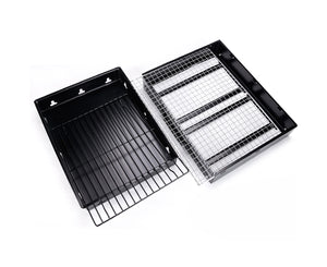 SOGA 2X Portable Mini Folding Thick Box-Type Charcoal Grill for Outdoor BBQ Camping