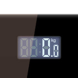 SOGA 2 x 180kg Digital Fitness Weight Bathroom Gym Body Glass LCD Electronic Black/Green