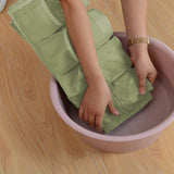SOGA Green Double Sided Hanging Storage Bag Underwear Bra Socks Mesh Pocket Hanger Home Organiser