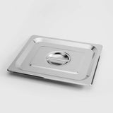 SOGA Gastronorm GN Pan Full Size 1/2 GN Pan 20cm Deep Stainless Steel Tray With Lid