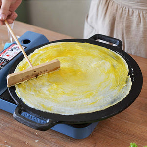 SOGA Electric Smart Induction Cooktop and 34cm Cast Iron Induction Crepe Pan Baking Cookware