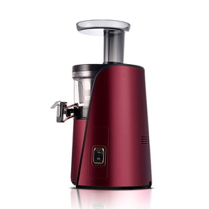 SOGA Cold Press Slow Juicer Fruit Vegetable Mixer Extractor Processor Red