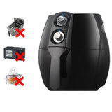 2.5L Black Air Fryer Low Fat Oil Less Healthy Fast Easy Deep Cooker Kitchen
