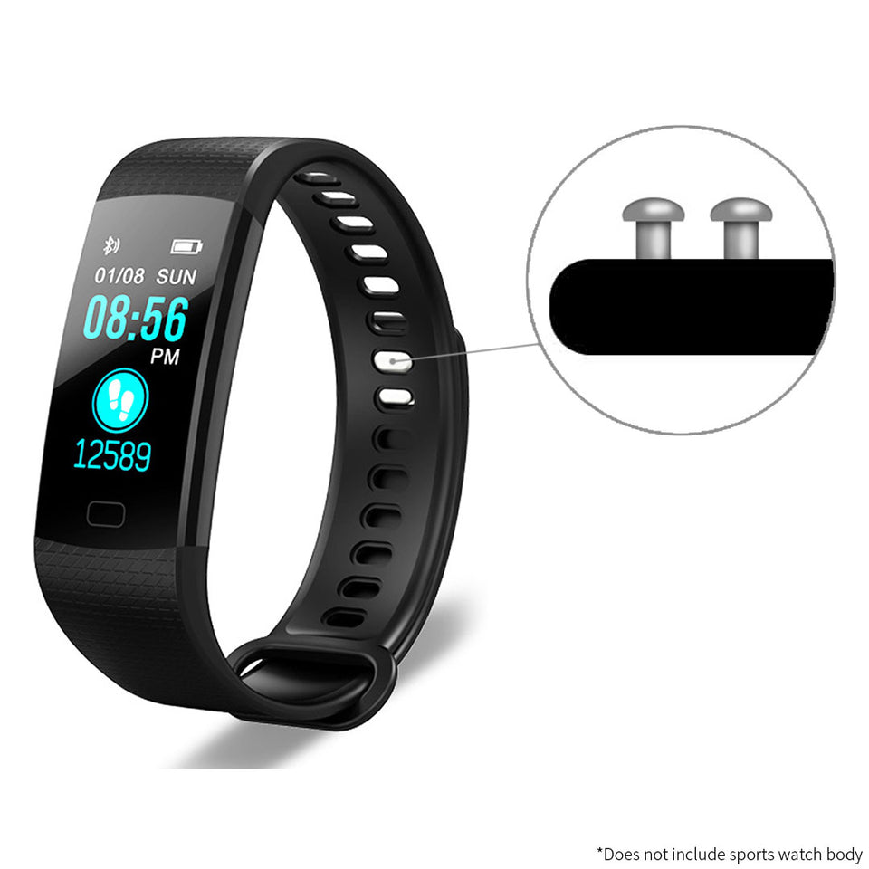 SOGA Smart Watch Model RD11 Compatible Sport Strap Wrist Bracelet Band Black