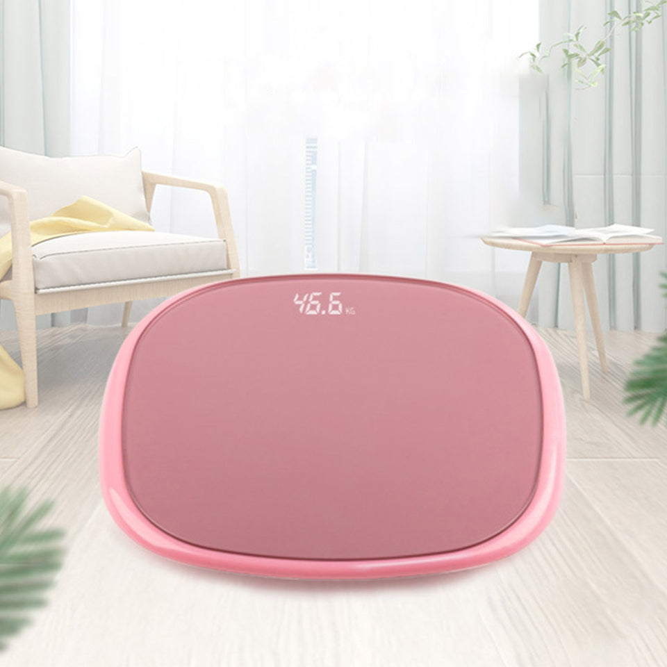 SOGA 2X 180kg Digital LCD Fitness Electronic Bathroom Body Weighing Scale Pink/Old Rose