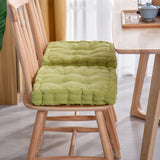 SOGA 2X Green Square Cushion Soft Leaning Plush Backrest Throw Seat Pillow Home Office Sofa Decor