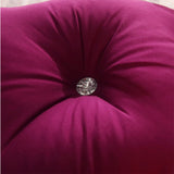 SOGA 4X 120cm Burgundy Princess Bed Pillow Headboard Backrest Bedside Tatami Sofa Cushion with Ruffle Lace Home Decor