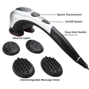 SOGA 2X Deluxe Handheld Percussion Soothing Body Massager