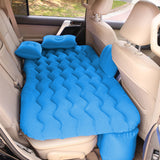 SOGA Blue Ripple Inflatable Car Mattress Portable Camping Air Bed Travel Sleeping Kit Essentials