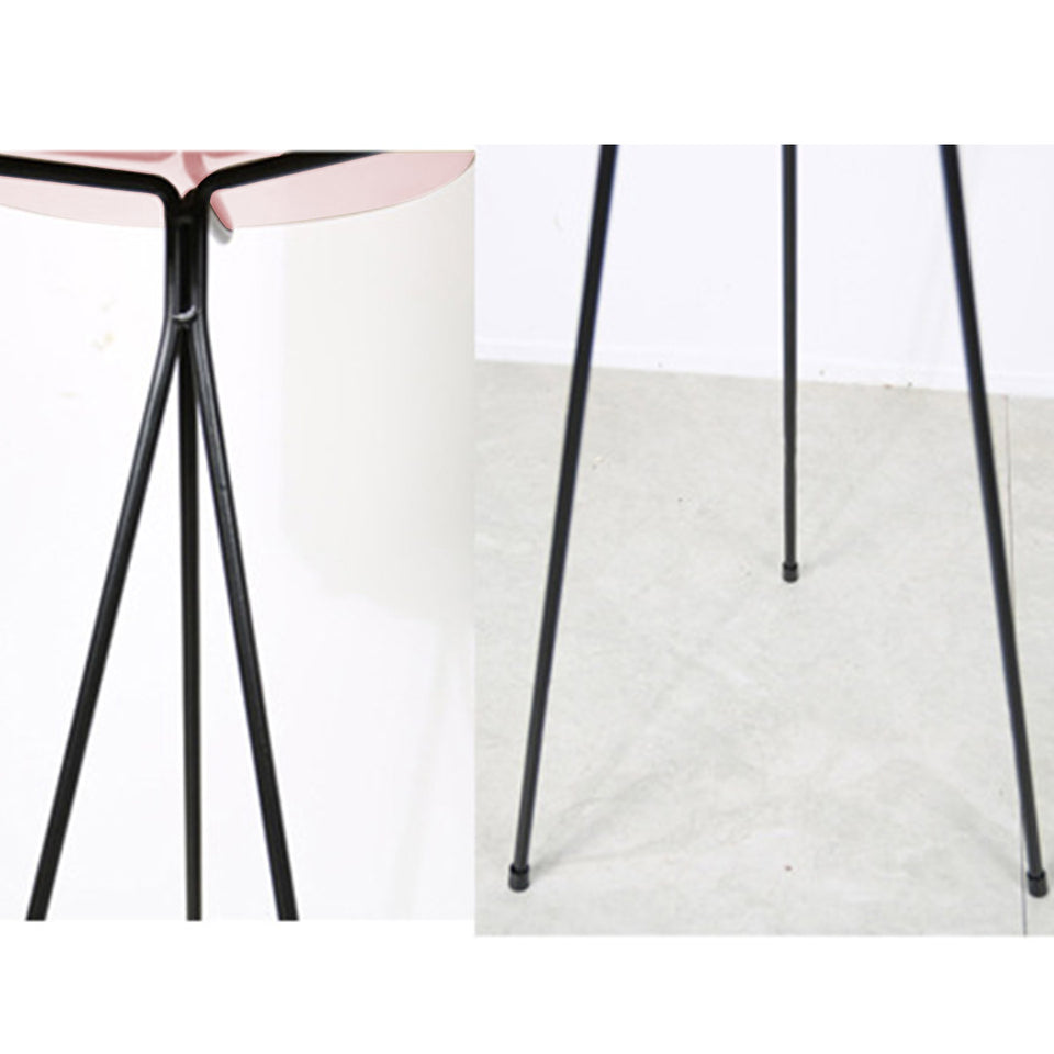 SOGA 2X 80cm Tripod Flower Pot Plant Stand with Pink Flowerpot Holder Rack Indoor Display