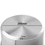 SOGA Stock Pot 12L Top Grade Thick Stainless Steel Stockpot 18/10