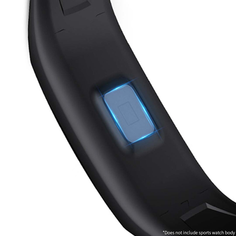 SOGA Smart Watch Compatible Strap Adjustable Replacement Wristband Bracelet Blue