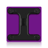 SOGA 2X Digital Body Fat Scale Bathroom Scales Weight Gym Glass Water LCD Purple/Pink