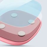 SOGA 3X 180kg Digital LCD Fitness Electronic Bathroom Body Weighing Scale White/Pink/Old Rose