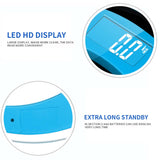 SOGA 2X 180kg Digital Fitness Weight Bathroom Gym Body Glass LCD Electronic Scale White/Blue