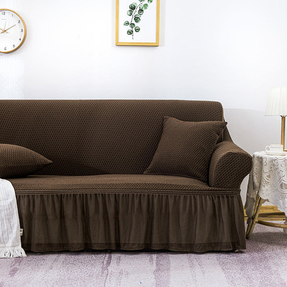 SOGA 4-Seater Coffee Sofa Cover Couch Protector High Stretch Lounge Slipcover Home Decor