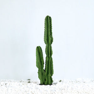 SOGA 95cm Green Artificial Indoor Cactus Tree Fake Plant Simulation Decorative 2 Heads
