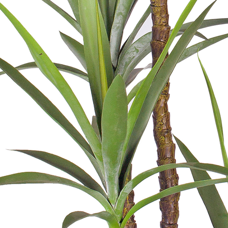 SOGA 2X 150cm Artificial Natural Green Dracaena Yucca Tree Fake Tropical Indoor Plant Home Office Decor