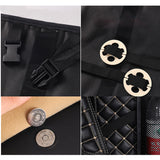 SOGA 2X High Quality Leather Car Rear Back Seat Storage Bag Organizer Interior Accessories Black