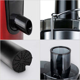 SOGA Juicer 400W Professional Stainless Steel Whole Fruit Vegetable Juice Extractor Diet Chrome