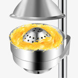 SOGA Stainless Steel Manual Juicer Hand Press Juice Extractor Squeezer Orange Citrus