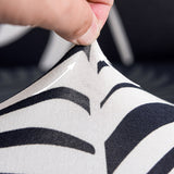 SOGA 1-Seater Checkered Sofa Cover Couch Protector High Stretch Lounge Slipcover Home Decor