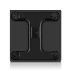 SOGA 2X Glass LCD Digital Body Fat Scale Bathroom Electronic Gym Water Weighing Scales Black/White