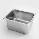 SOGA 2X Gastronorm GN Pan Full Size 1/2 GN Pan 20cm Deep Stainless Steel Tray With Lid