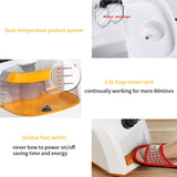 SOGA 2X 80min Garment Steamer Portable Cleaner Steam Iron White