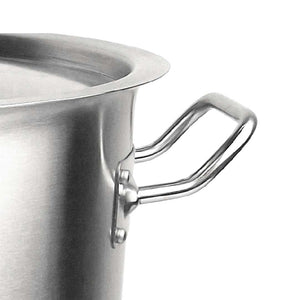 SOGA Stock Pot 9L 17L Top Grade Thick Stainless Steel Stockpot 18/10