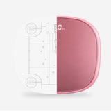 SOGA 3X 180kg Digital LCD Fitness Electronic Bathroom Body Weighing Scale White/Pink/Old Rose