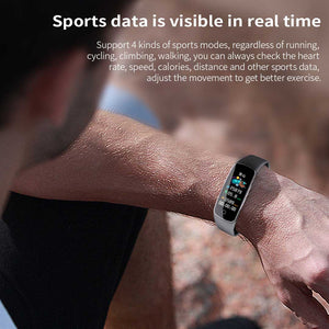 SOGA Sport Monitor Wrist Touch Fitness Tracker Smart Watch Black
