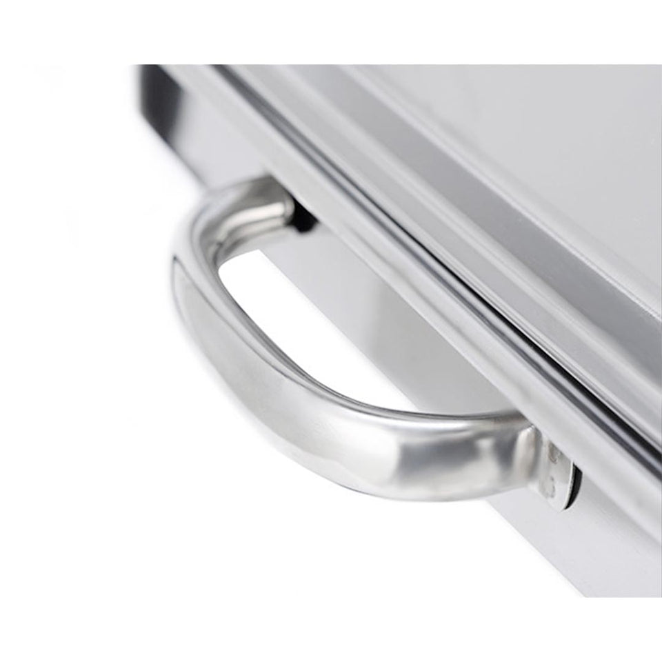 SOGA Stainless Steel Chafing 2x4.5L Catering Dish Food Warmer
