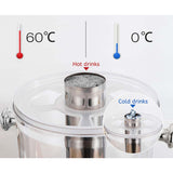 SOGA 2x Dual 8L Juicer Water Milk Coffee Pump Beverage Drinking Utensils