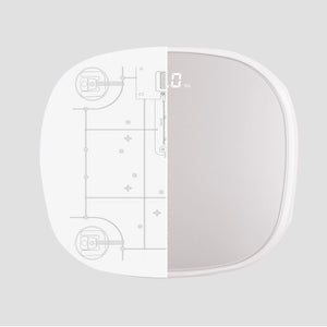 SOGA 2X 180kg Digital LCD Fitness Electronic Bathroom Body Weighing Scale White/Pink