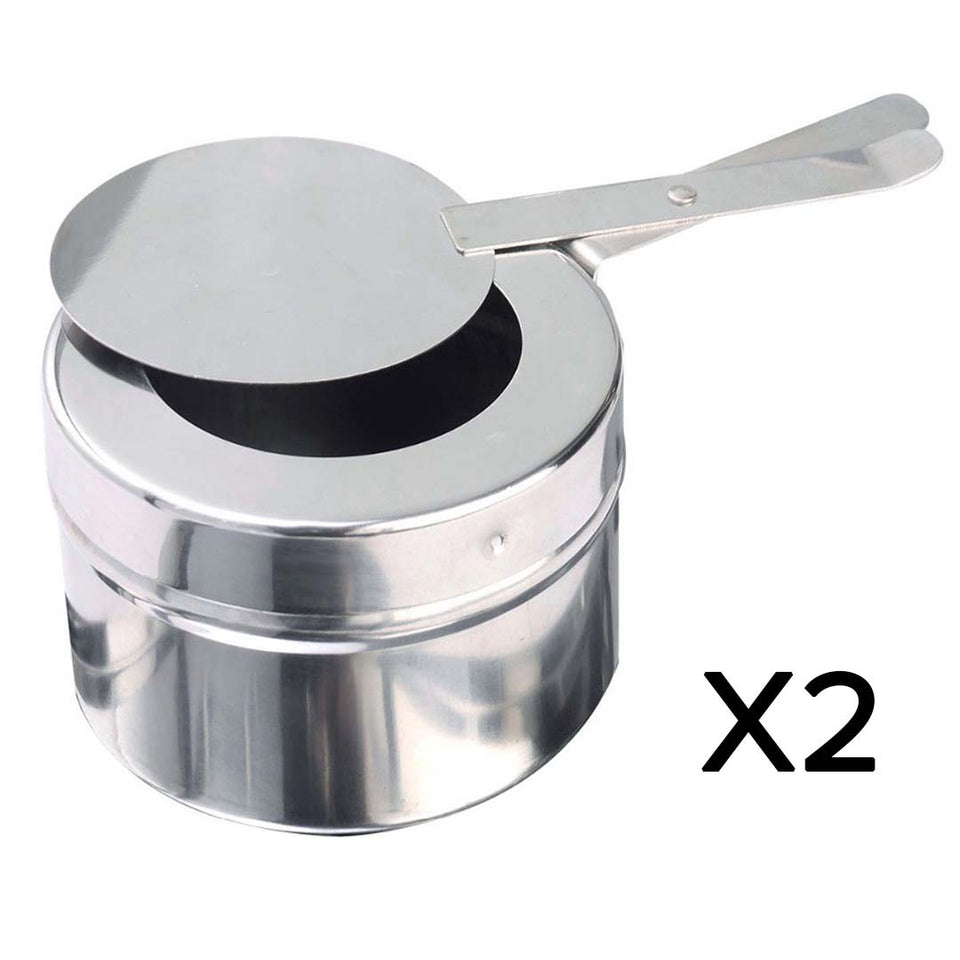 SOGA 2X 9L Stainless Steel 2 Pans Bain-marie Chafing Catering Dish Buffet Food Warmer