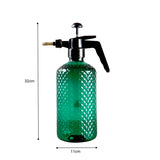 SOGA 4X 2 Liter Mist Water Spray Bottle Hand Held Pressure Adjustable Nozzle with Top Pump Indoor Outdoor Gardening