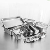 SOGA 12X Gastronorm GN Pan Full Size 1/2 GN Pan 10cm Deep Stainless Steel Tray