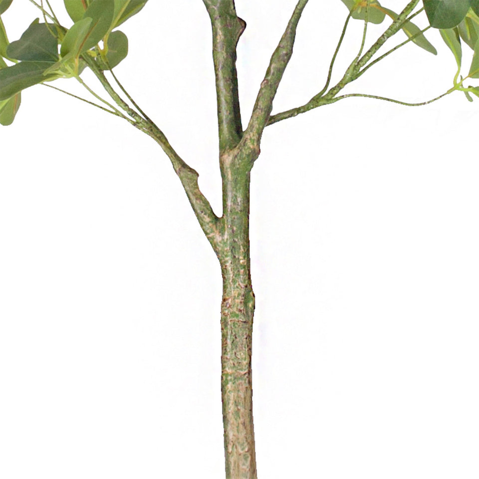 SOGA 2X 160cm Artificial Natural Green Schefflera Dwarf Umbrella Tree Fake Tropical Indoor Plant Home Office Decor