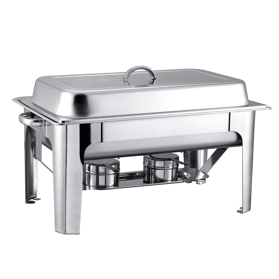 SOGA 4X 9L Stainless Steel 2 Pans Bain-marie Chafing Catering Dish Buffet Food Warmer