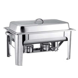 SOGA 4X 9L Stainless Steel 3 Pans Bain-marie Chafing Catering Dish Buffet Food Warmer