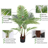 SOGA 165cm Artificial Swallowtail Sunflower Fake Decoration Tree Flower Pot Plant
