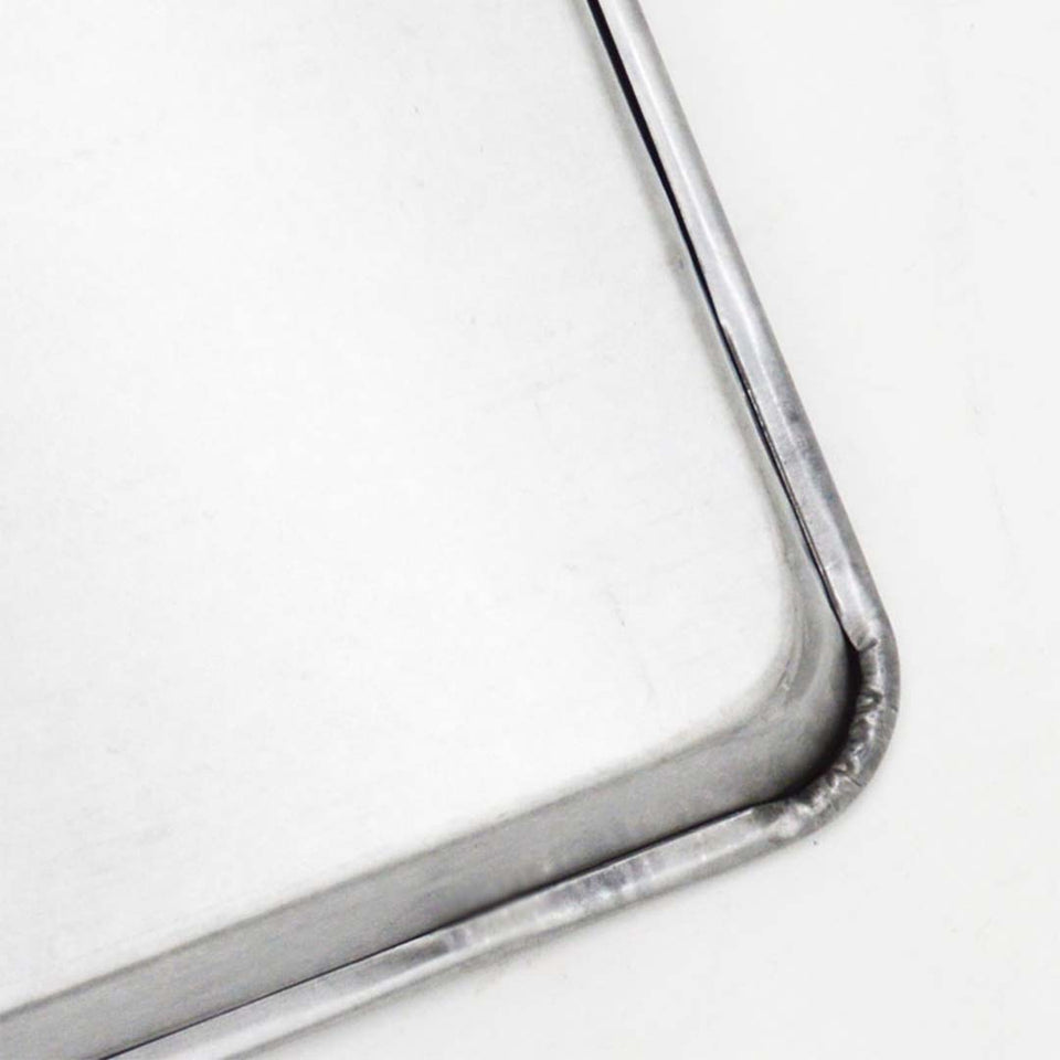 SOGA Aluminium Oven Baking Pan Cooking Tray for Bakers Gastronorm 60*40*5cm